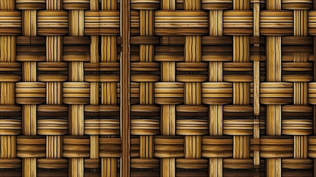 Brown wood texture background coming from natural tree. The wooden panel has a beautiful dark pattern, hardwood floor texture. Generative AIの素材