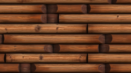 Brown wood texture background coming from natural tree. The wooden panel has a beautiful dark pattern, hardwood floor texture. Generative AIの素材