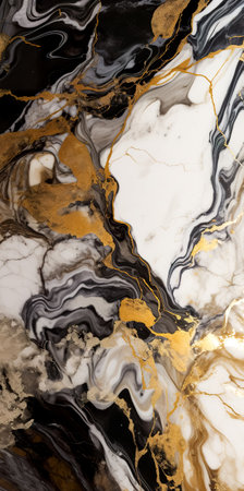 Marble abstract background. Luxury abstract fluid art painting in alcohol ink technique. Generative AIの素材