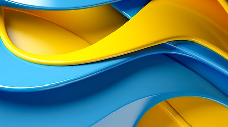 wavy fabric luxury background. Abstract smooth wave background. Generative AIの素材