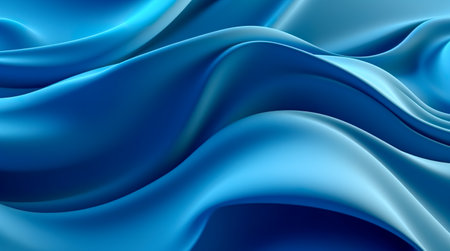 wavy fabric luxury background. Abstract smooth wave background. Generative AIの素材