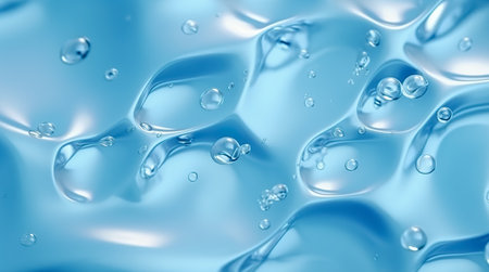 Air bubbles in the water background. Abstract background. Generative AIの素材