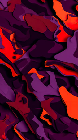 Abstract color texture. Modern futuristic pattern. Multicolor dynamic background. Fractal artwork for creative graphic design. Generative AIの素材