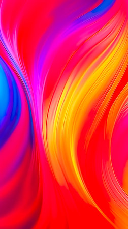 Abstract color texture. Modern futuristic pattern. Multicolor dynamic background. Fractal artwork for creative graphic design. Generative AIの素材