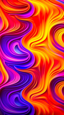 Abstract color texture. Modern futuristic pattern. Multicolor dynamic background. Fractal artwork for creative graphic design. Generative AIの素材