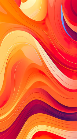 Abstract color texture. Modern futuristic pattern. Multicolor dynamic background. Fractal artwork for creative graphic design. Generative AIの素材