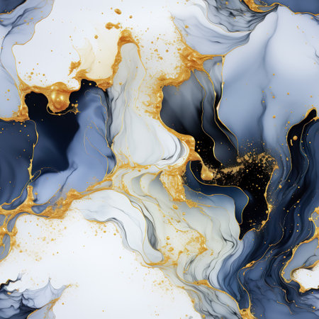 Swirls of marble or the ripples of agate. Liquid marble texture. Fluid art. abstract waves skin wall luxurious art ideas. Generative AIの素材