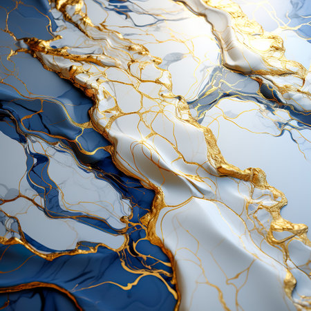 Swirls of marble or the ripples of agate. Liquid marble texture. Fluid art. abstract waves skin wall luxurious art ideas. Generative AIの素材