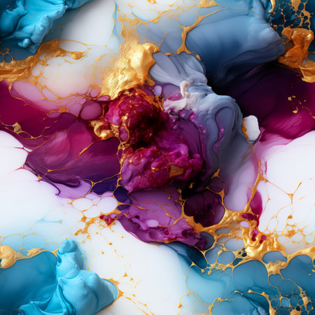 Swirls of marble or the ripples of agate. Liquid marble texture. Fluid art. abstract waves skin wall luxurious art ideas. Generative AIの素材