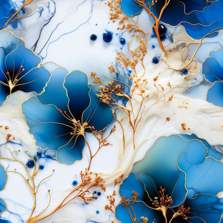 Swirls of marble or the ripples of agate. Liquid marble texture. Fluid art. abstract waves skin wall luxurious art ideas. Generative AIの素材