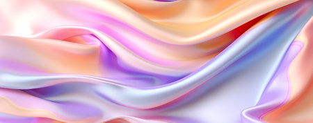 abstract background luxury cloth. Smooth elegant silk can use as wedding background. Generative AIの素材