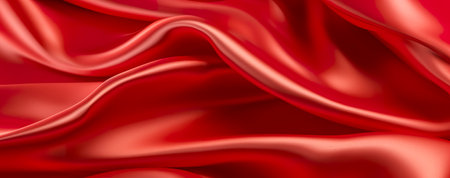 abstract background luxury cloth. Smooth elegant silk can use as wedding background. Generative AIの素材