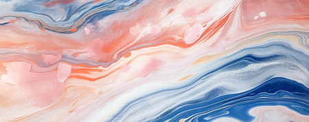 Swirls of marble or the ripples of agate. Liquid marble texture. Fluid art. abstract waves skin wall luxurious art ideas. Generative AIの素材