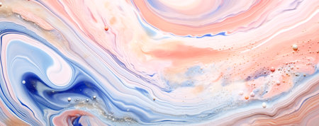 Swirls of marble or the ripples of agate. Liquid marble texture. Fluid art. abstract waves skin wall luxurious art ideas. Generative AIの素材