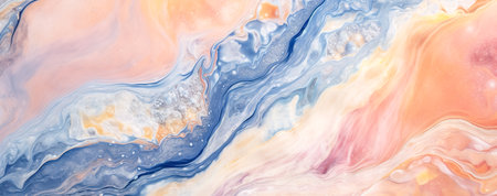 Swirls of marble or the ripples of agate. Liquid marble texture. Fluid art. abstract waves skin wall luxurious art ideas. Generative AIの素材