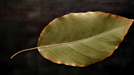 Green leaves texture background, Natural background. Generative AIの素材