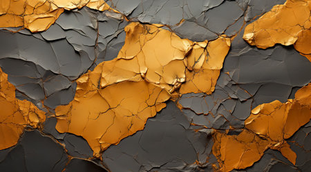 Abstract shine glow backgound. Gold (bronze) glitter Background. Generative AIの素材