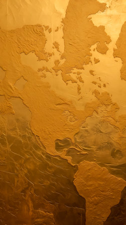Abstract shine glow backgound. Gold (bronze) glitter Background. Generative AIの素材