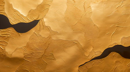Abstract shine glow backgound. Gold (bronze) glitter Background. Generative AIの素材