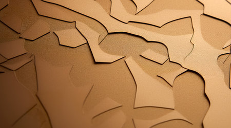 Abstract shine glow backgound. Gold (bronze) glitter Background. Generative AIの素材