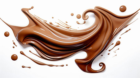Abstract background ripple milk. Milk drops and splashes. Generative AIの素材