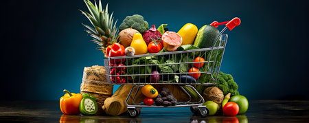 Composition with assorted organic vegetables and fruits. Detox dietの素材