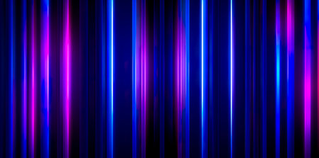 Purple And Blue Glowing Neon. Empty background scene. Futuristic Sci-Fi Modern Empty.の素材