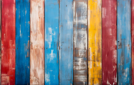 abstract grunge wood texture background. vintage colorful wood backgroundの素材