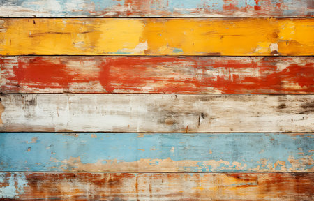 abstract grunge wood texture background. vintage colorful wood backgroundの素材