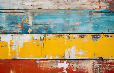 abstract grunge wood texture background. vintage colorful wood backgroundの素材