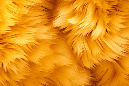 Textures red fox fur. Red fox shaggy fur texture cloth abstract, furry rusty texture plain surfaceの素材