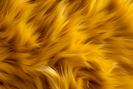 Textures red fox fur. Red fox shaggy fur texture cloth abstract, furry rusty texture plain surfaceの素材