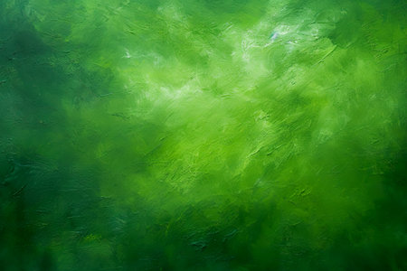 green canvas grungy background. Closeup of green textured wallの素材
