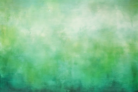 green canvas grungy background. Closeup of green textured wallの素材