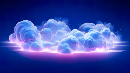 Cloud background. Pastel cloud pink,blue color. minimal product display backgroundの素材