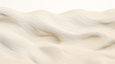 3d rendering of abstract wavy background. Computer generated illustration.の素材
