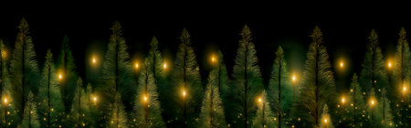 abstract of christmas tree background. Christmas Tree in snow. holiday decorationsの素材
