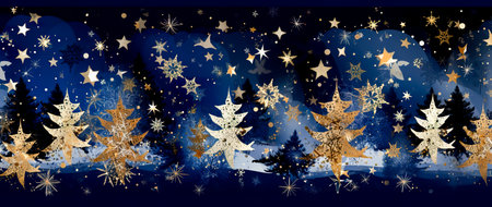 abstract of christmas tree background. Christmas Tree in snow. holiday decorationsの素材