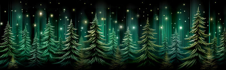 abstract of christmas tree background. Christmas Tree in snow. holiday decorationsの素材