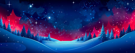 Snow background. Christmas snowy winter design. White falling snowflakes, abstract landscape. Cold weather effect. Magic nature fantasy snowfall texture decoration.の素材