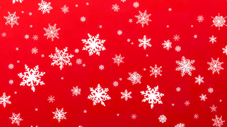 Snow background. Christmas snowy winter design. White falling snowflakes, abstract landscape. Cold weather effect. Magic nature fantasy snowfall texture decoration.の素材