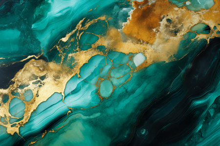 Swirls of blue marble. Liquid marble texture. Fluid art. abstract waves skin wall luxurious art ideasの素材