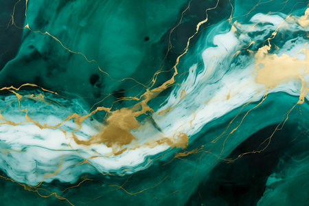 Swirls of blue marble. Liquid marble texture. Fluid art. abstract waves skin wall luxurious art ideasの素材