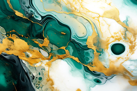 Swirls of blue marble. Liquid marble texture. Fluid art. abstract waves skin wall luxurious art ideasの素材