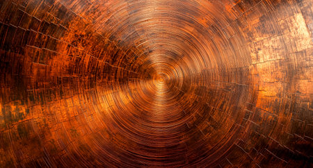 Circular wooden interior exuding warm tones and intricate textures, resembling a natural wooden tunnelの素材