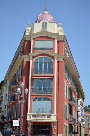 Nice architecture French Rivieraのeditorial素材