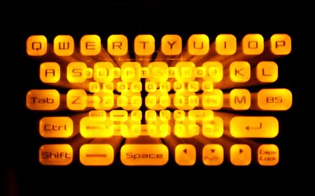 Keyboard Special Effectの写真素材