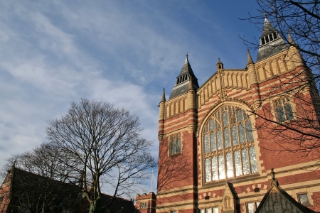 University campus of Leeds in the UKの写真素材