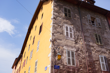 Annecy buildingの写真素材
