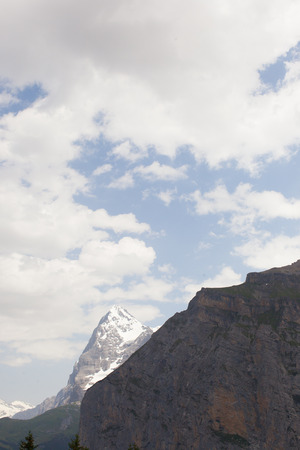 Alps in Murrenの写真素材